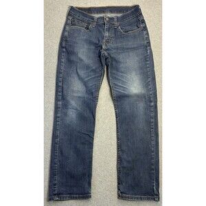 Levi’s 514 Straight Fit Jeans Men W28 L30 Blue Wash Denim Pants